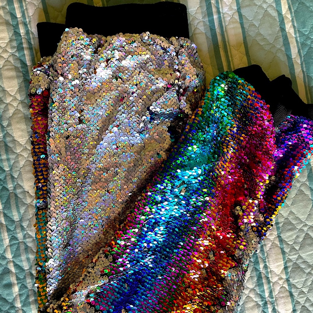 JoJo Siwa sequence Rainbow pants